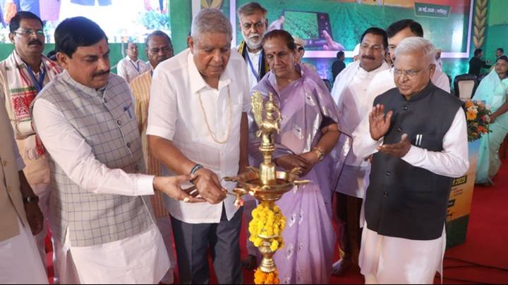 National prosperity will come through agricultural development; every state should organize Agri-Industry Summits like Madhya Pradesh: Vice President Shri Dhankhar